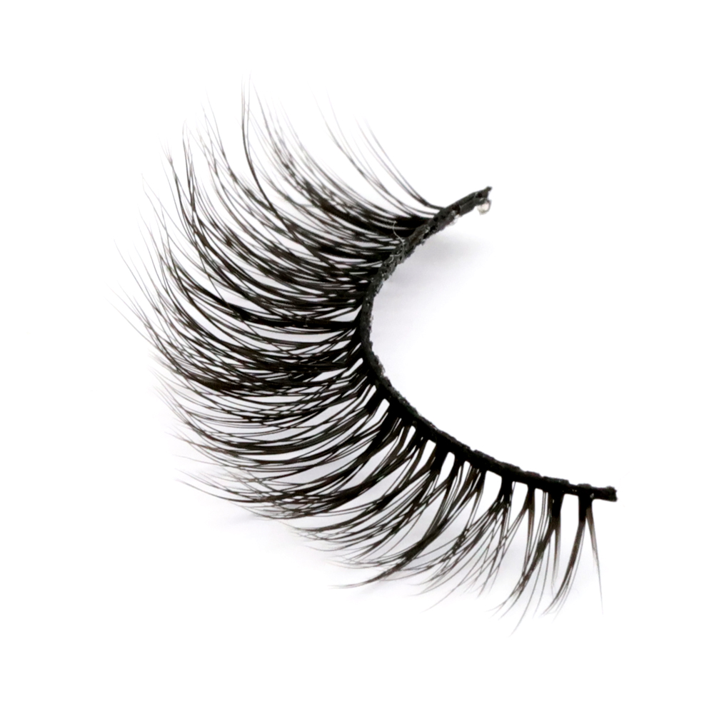 Inquiry for 2020 Fashion Style Synthetic Strip Lashes Natural Style Silk Eyelashes in the UK with Customized Box YY98